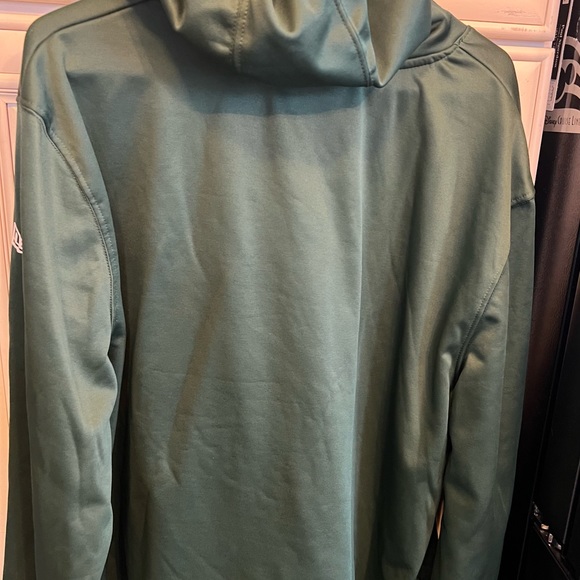 New Era Green Bay Packers Throwback 1/4 Zip Pullover  Sz XXL - Picture 7 of 11